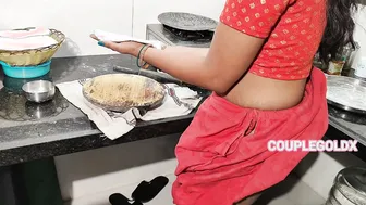 Indian Newlywed Gets Pounded By Husband On Kitchen Floor After Cooking