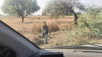 Desi Girl Peeing On Roadside Gets Pulled Into Car And Fucked By Stranger