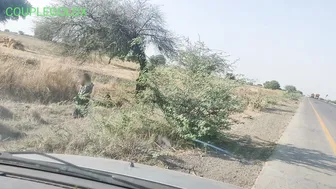 Desi Girl Peeing On Roadside Gets Pulled Into Car And Fucked By Stranger