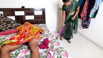 Desi Komal Gets Fucked Twice In The Morning Then The Maid Rides Her Husband