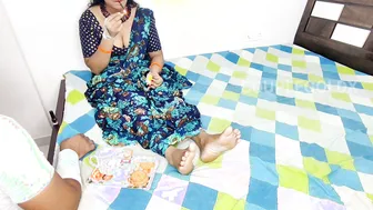 Desi Housewife Begs Neighbor Uncle To Pound Her On The Terrace