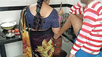 Desi Housewife Cannot Get Her Ass Fucked In The Kitchen So Moves Outside