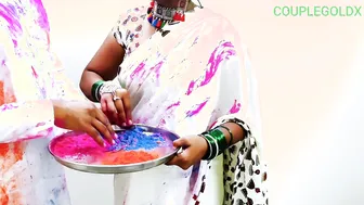 Happy Holi Bhabhi Gets Fucked Hard While No One Is Home On Festival Day