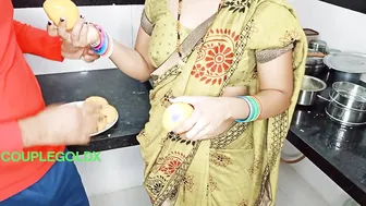 Indian Komal Calls Her Friend Over To Help Make Mango Pulp And Gets Fucked