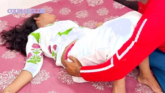 Indian Girl Pulls Down His Pants Showing Ass Before He Tears It Apart