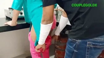 Desi Wife Tells Husband Let Me Cook First Fuck Me Later Please