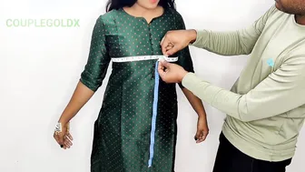 Desi Tailor Stitched Komal's Blouse Tight After She Paid With Her Mouth