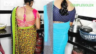 Indian Mother-In-Law Tells Her To Watch Tv While She Fucks Her Son