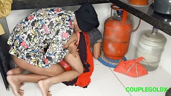 Indian Maid Hid Under Kitchen Table While Komal Got Fucked From Behind