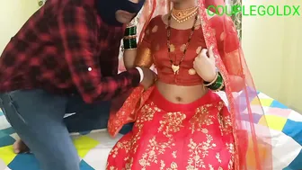 Desi Bride Celebrates Her Wedding Night Getting Fucked By Her Husband