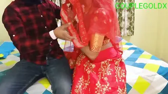 Desi Bride Celebrates Her Wedding Night Getting Fucked By Her Husband