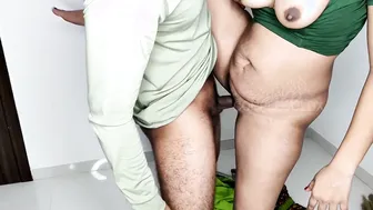 Desi Maid Sweeping The Floor Right In Front Of Your Wife Shamelessly