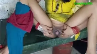 Indian Kitchen Sex Session With Wife Cooking And Getting Fucked Hard