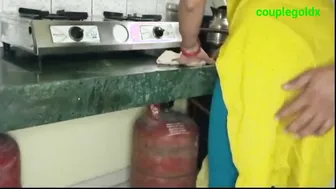 Indian Kitchen Sex Session With Wife Cooking And Getting Fucked Hard
