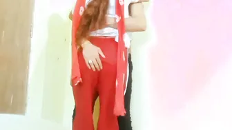 Desi School Student Recording Herself Quietly In Her Bedroom At Night