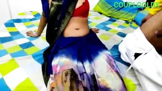 Desi Daughter-In-Law Massages Her Father-In-Law's Legs Before Sex