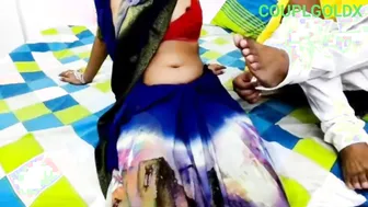 Desi Daughter-In-Law Massages Her Father-In-Law's Legs Before Sex