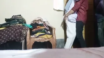 Indian Teacher Brings College Student To His Room And Fucks Her Senseless