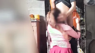 Desi Village Student Cheating With Her Private Tutor In Empty Classroom