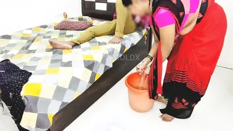 Punjabi Maid Komal Getting Fucked By Her Boss While Cleaning Floors