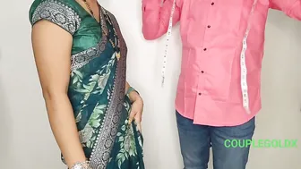 Indian Wife Asks Him To Fix Her Loose Blouse And Gets Groped Hard