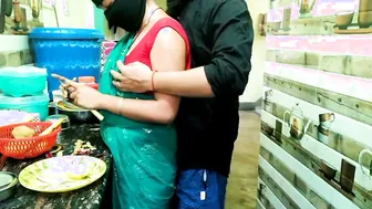 Indian Brother-In-Law Takes His Sister-In-Law In The Kitchen Gently