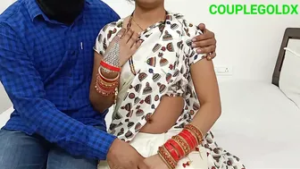 Desi Wife Looks Even More Beautiful Wearing That White Saree Now