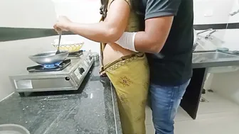 Punjabi Housewife Begging To Finish Cooking Before Getting Fucked