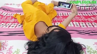 Indian Wife Watching Porn Videos And Masturbating In The Afternoon