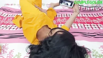 Indian Wife Watching Porn Videos And Masturbating In The Afternoon