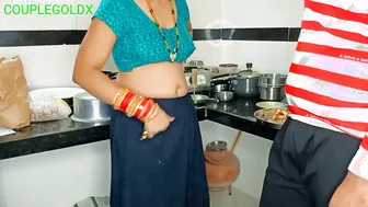 Desi Maid Komal Getting Morning Sex Before Washing All The Dishes
