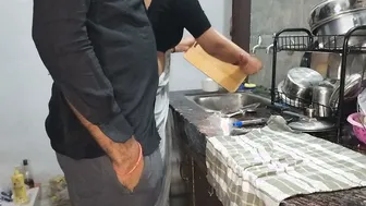 Desi Maid Bent Over The Kitchen Counter After Demanding Her Raise