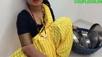 Desi Housewife Selling Utensils Gets Pounded By Customer In Her Shop