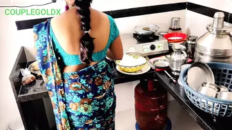 Desi Aunt Getting Fucked In Kitchen While Eating Her Afternoon Meal