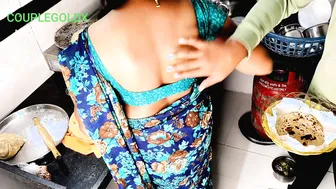 Desi Aunt Getting Fucked In Kitchen While Eating Her Afternoon Meal