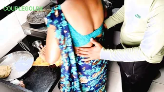 Desi Aunt Getting Fucked In Kitchen While Eating Her Afternoon Meal