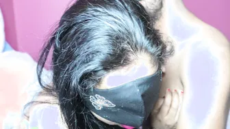 Desi Girlfriend Reunites With Boyfriend For Passionate Kissing Session