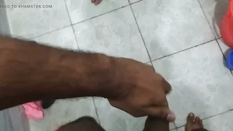 Indian Sister In Law Bathroom Fuck With Dirty Hindi Audio And Moaning