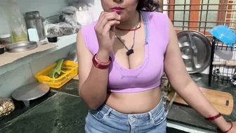 Desi Bhabhi Sahar First Kitchen Sex With Devar Tight Pussy Hindi Viral