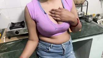 Desi Bhabhi Sahar First Kitchen Sex With Devar Tight Pussy Hindi Viral