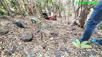 Desi Girl Gets Taken Hard By Stranger In Remote Mountain Village Area