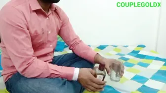 Drunk Desi Guy Fucks His Girlfriend Rough After Drinking Local Liquor