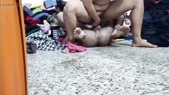 Desi Couple Caught Fucking In Clothing Shop On Hidden Security Camera