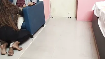 Indian Boss Bends His Sexy Secretary Over The Office Desk