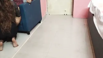 Indian Boss Bends His Sexy Secretary Over The Office Desk