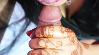 Indian Wife Sucked His Dick Dry And Swallowed Every Drop Of His Cum