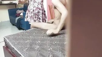 Indian Stepsiblings Sneak Into Neighbor Room To Fuck Without Getting Caught