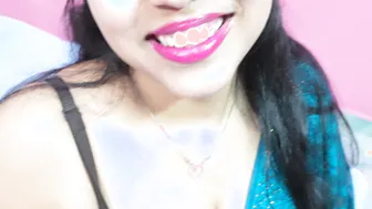 Punjabi Brother-In-Law Smearing Colors On His Sister-In-Law On Holi Day