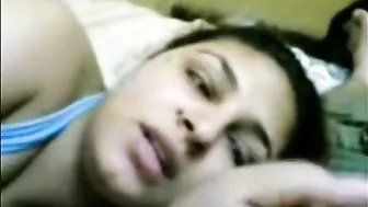 Slutty Indian Abode Wife Teases and Blows Spouse