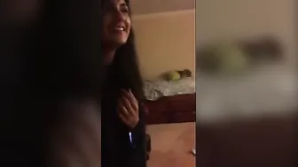 Dilettante legal age teenager girlfriend gives ardent oral sex